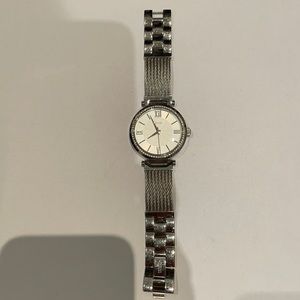 Guess Women’s Watch, silver tone metal bracelet